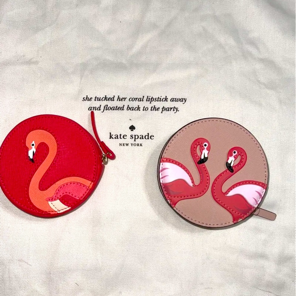 Kate Spade Flamingo Coin Purse